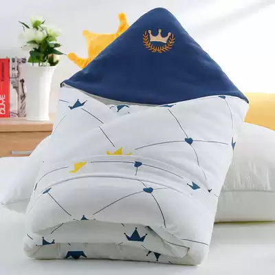 Newborn baby huddled newborn delivery room coated cotton spring and autumn winter thick baby towel wrapped quilt supplies