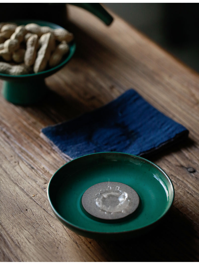 ShangYan pot bearing pot doesn kung fu tea set zero restoring ancient ways with the teapot Japanese TaoGan mercifully a pot of thick MATS thermal pad