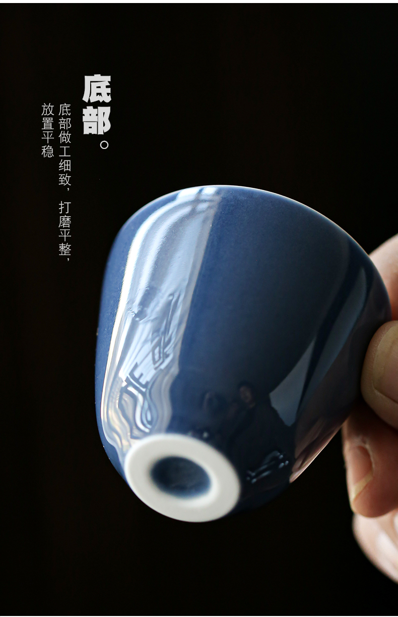 ShangYan ceramic kung fu tea set suit household contracted tureen gift of a complete set of tea cups gift box packing gifts
