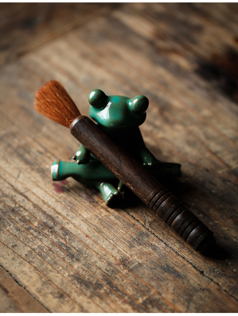 ShangYan archaize ceramic frog pet furnishing articles play boutique tea tea tea tea accessories can do pen brush writing