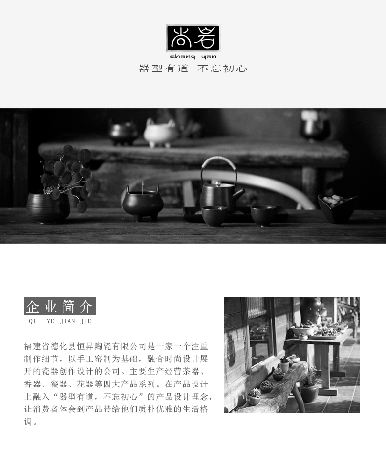 ShangYan Pyrex cooking pot electricity TaoLu tea set suit household cooking tea, black tea electric boiling tea stove is small