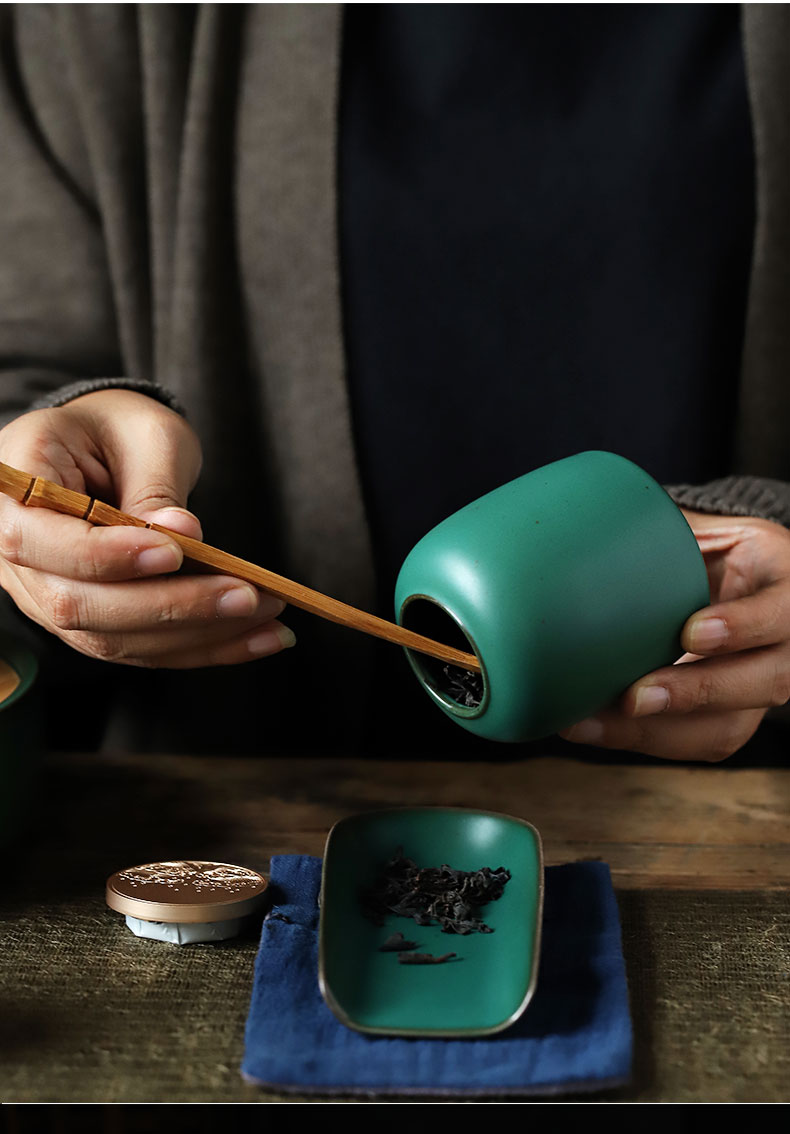 ShangYan kung fu tea set suit household contracted ceramic small group we make tea in a teapot teacup tea tray two Japanese