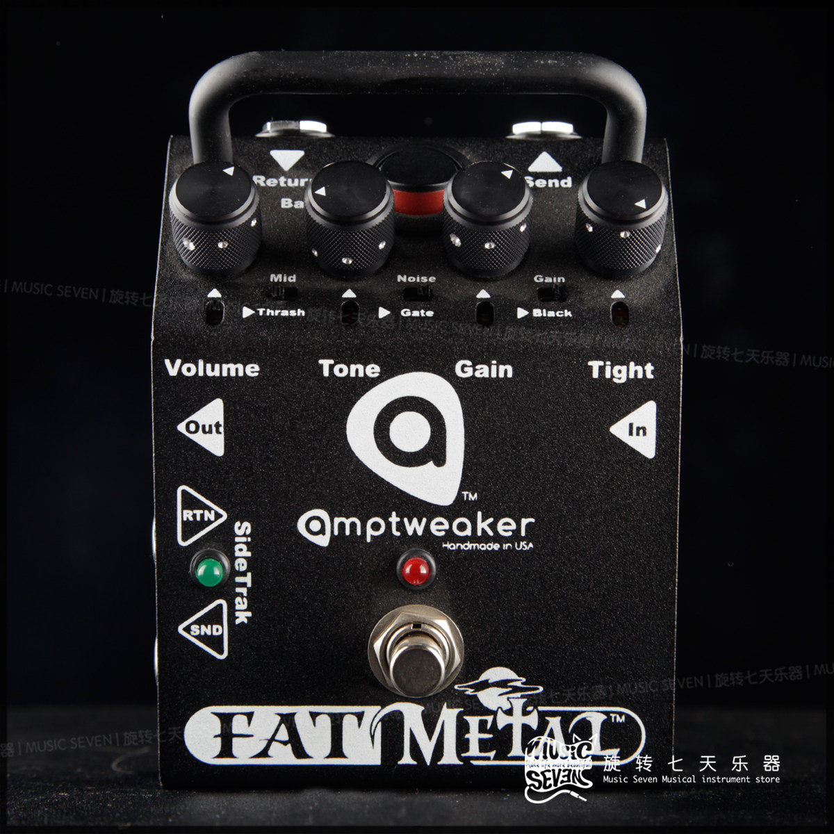 Rotating seven days instrument Amptweaker Fat Metal American Metal Electric Guitar Single Block Effectors