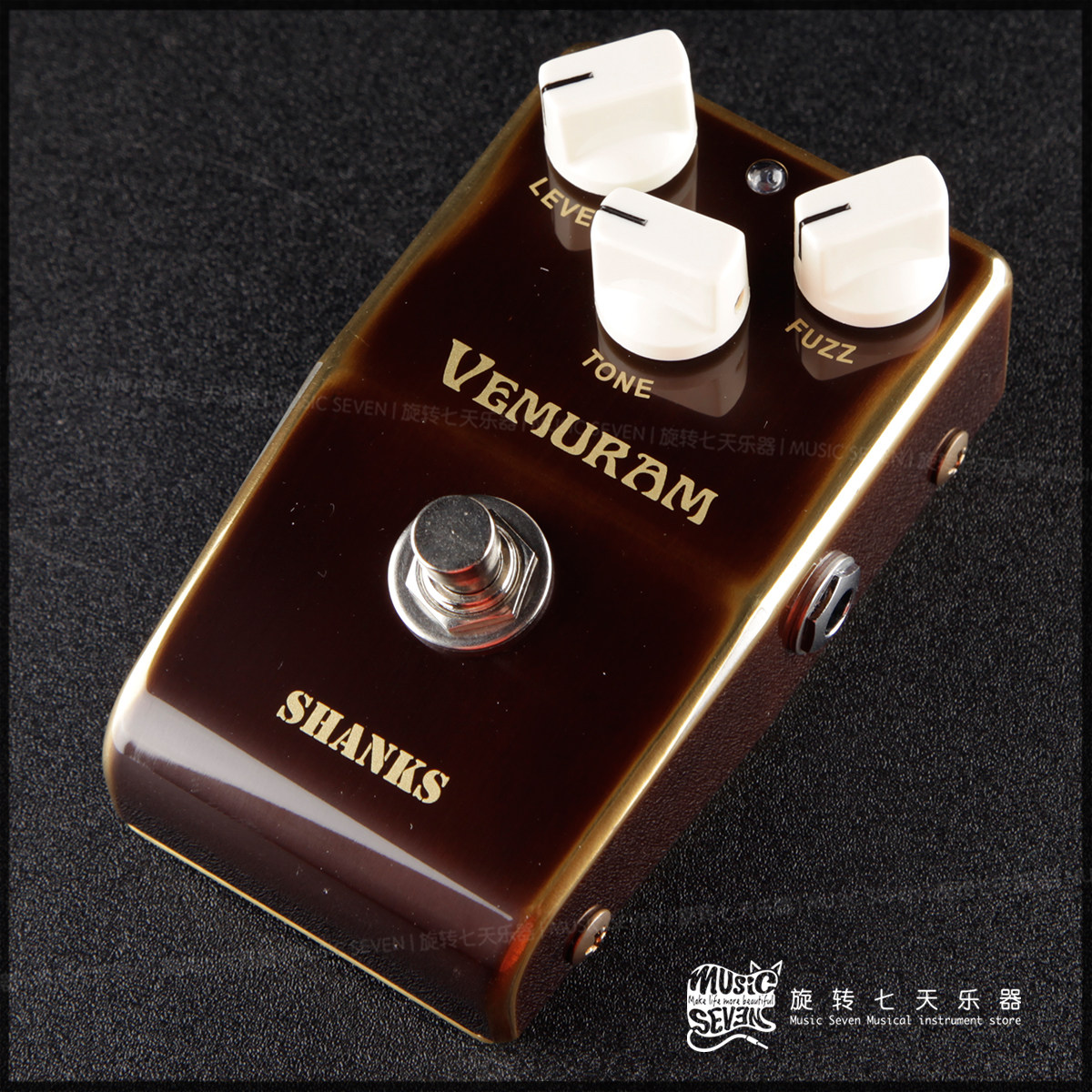 Vemuram SHANKS II John Shanks FUZZ Fazzi Electric Guitar Handmade Single Block Effectors
