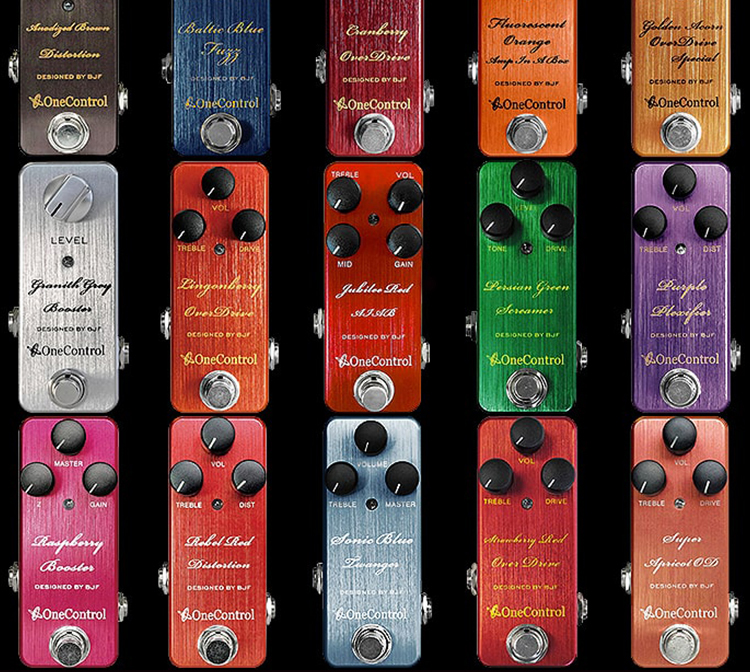 Rotating Seven Heavens One Control Overdrive Overdrive Distortion Single Block Effector