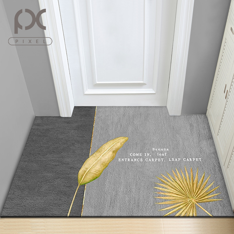 Ground mat in door-to-door cushion for home large doorway Genguan Living-room Carpet Tailoring-Free Anti-Slip Bathroom Mat