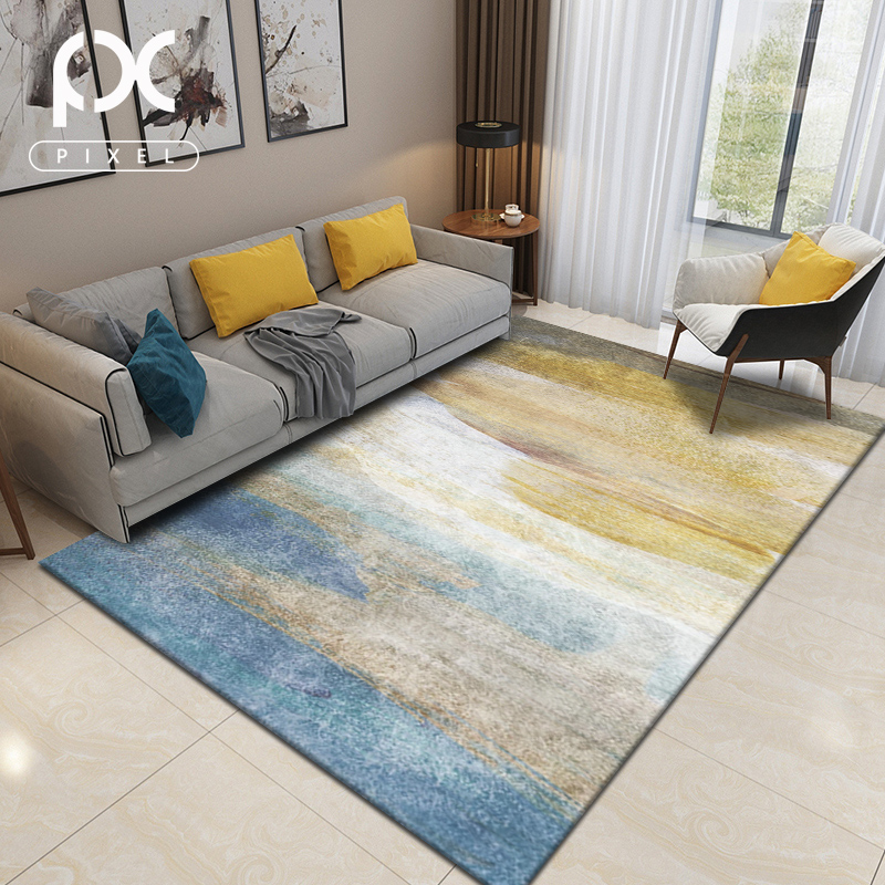 Nordic gradient carpet living room sofa coffee table blanket room whole bedside blanket 2022 new bedroom dirty-resistant floor mat