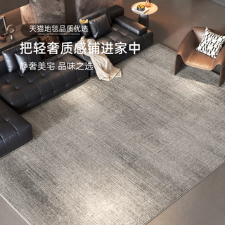 客厅地毯2025新款免洗可擦轻奢高级沙发地垫家用意式极简防水防污