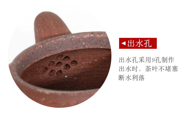 Chongqing RongChangTao high antique teapot pot of pure checking ceramic POTS thick mud thin mud not it make tea, tea sets