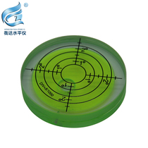 All-glass horizontal bubble round level fan small universal level level level horizontal bubble horizontal bubble beads