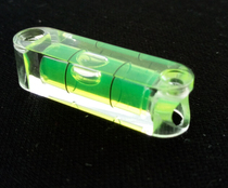 Square level ruler with mounting hole level meter Mini high precision level Plastic horizontal bubble high precision water