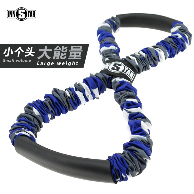 Yoga 8-character puller eight-character pull rope pull belt elastic belt open shoulder beauty back artifact home fitness equipment