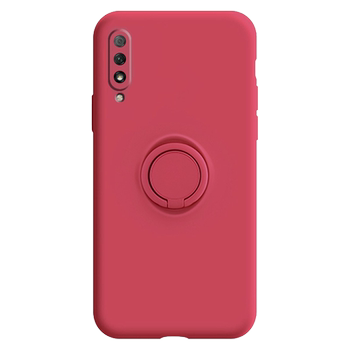 Suitable for huawei honor 9x mobile phone case ring liquid silicone honor9xpro car magnetic all-inclusive edge anti-fall protective cover hlk-al00x new men and women frosted bracket soft shell 9xpor
