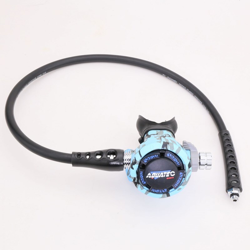 Imported Aquatec Diving Regulator, Adjustable Diving Second Stage Regulator for Cold Water and Ice Diving