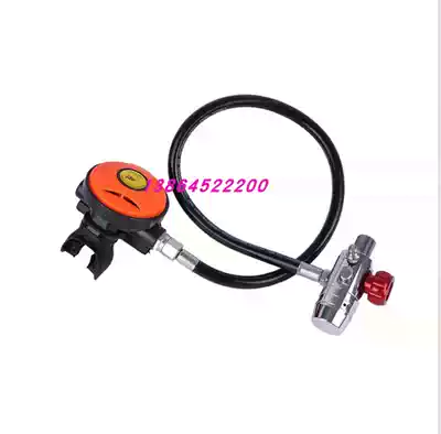 Diving one or two stage head integrated pressure reducing valve Barometer suction regulator Small aluminum cylinder 18*15 bottle head valve
