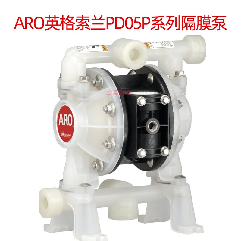 Aro Ingersoll Rand 1/ 2inch Pd05P-Bps-Ptt/Paa-B Pneumatic Diaphragm Pump Pd05P-Ars-Ptt-B