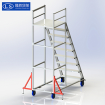 Climbing car support frame Ruikeda brand climbing car special climbing ladder triangular stable support leg kit