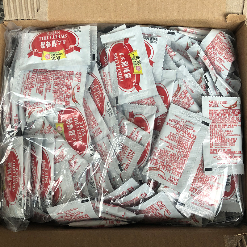 Shengji Thai Sweet and Spicy Sauce Sauce Pack Small Pack 400 Packs*10g FCL Sweet and Spicy Pack