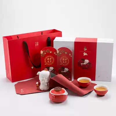 Travel Kung fu Japanese tea set Portable set Quick cup one pot two cups Modern simple gift handmade