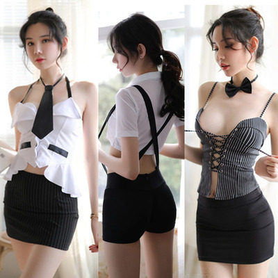 Sexy lingerie secretary sexy suit teacher uniform temptation clothing Sao  teacher ol secretary office professional wear - BuyinChinese.com