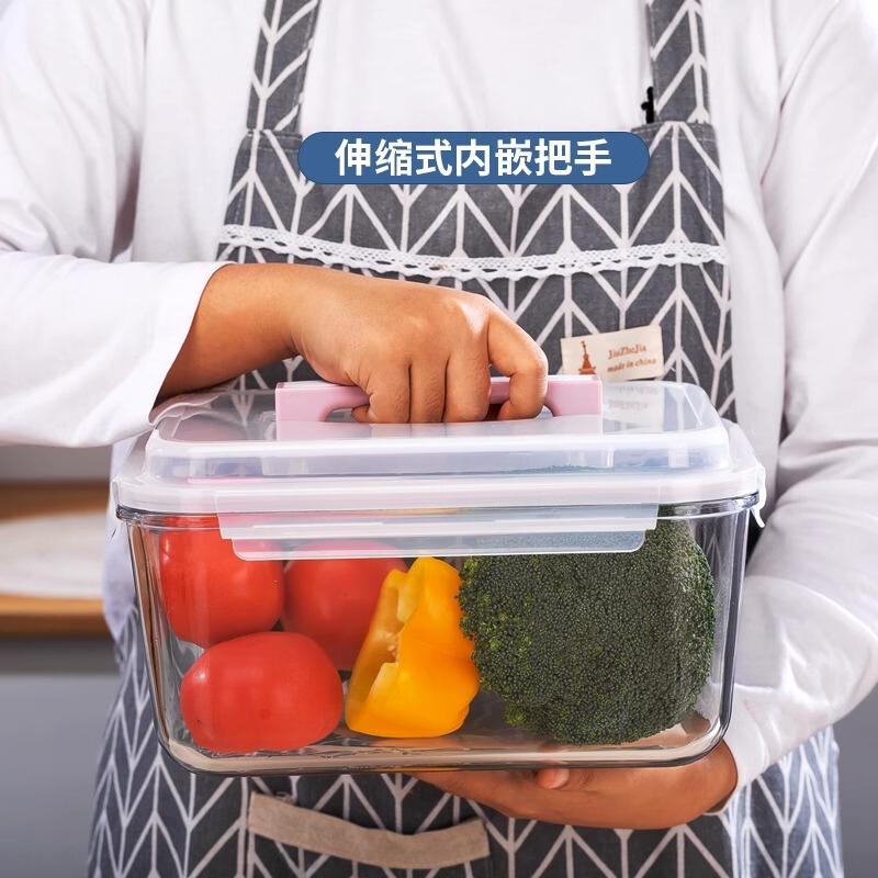 Glass Food Storage Container, Large Capacity, Refrigerator-Specific Storage Box, Microwaveable, Bowl, Sample Storage Box, Lunch Box, Bento Box