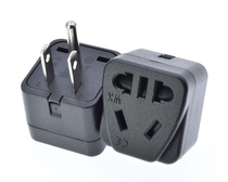 Pure copper American standard conversion plug American converter Canada to Taiwan Philippines American power socket