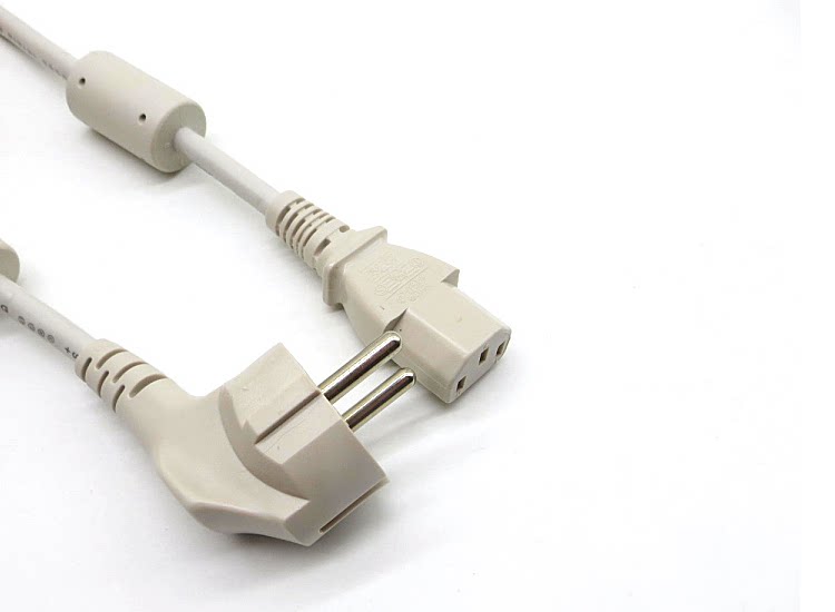 Original installation I-Sheng Winning Eurostyle Eurostyle French Head Pint Finish Power Cord Double Magnetic Ring 0 75 Pure Copper Wire