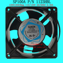 SP100A P N 1123HBL original 12CM 110V 0 26A inverter electric cabinet cooling fan