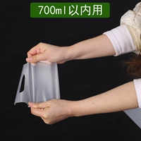 Матовая льняная сумка, 10×26см