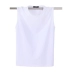 . Mùa hè nam cotton vest xu hướng kích thước lớn áo ghi lê bên ngoài mặc vest lỏng tập thể dục không tay t - Dệt kim Vest