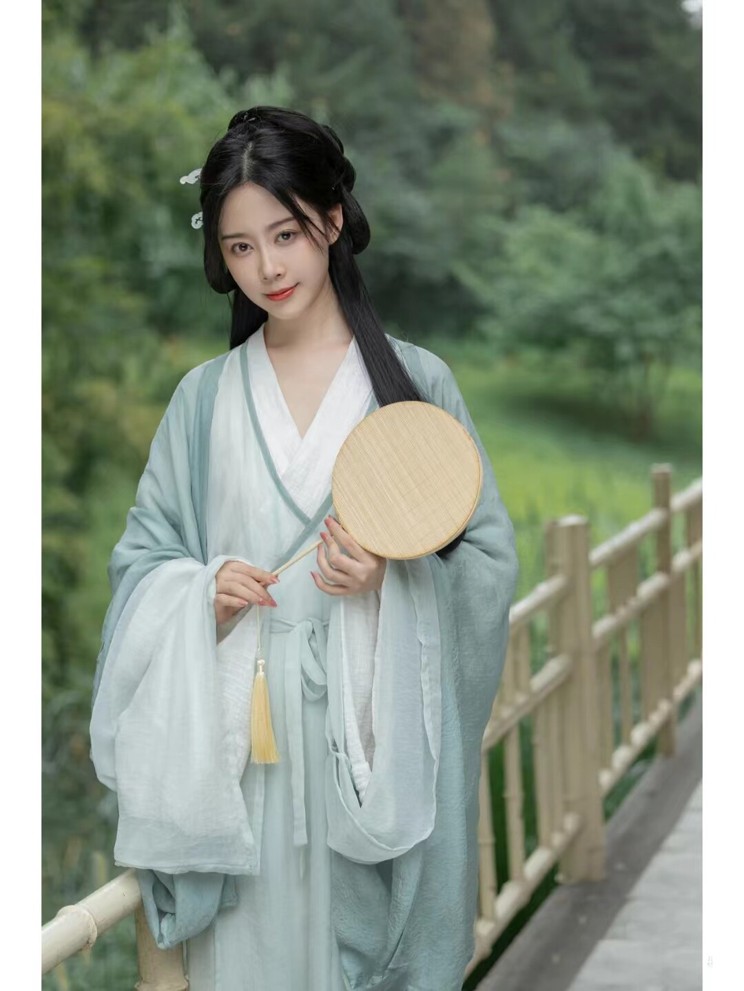 小个子汉服古装女2024新款魏晋制清冷风春季古风女装超仙飘逸襦裙-阿里巴巴