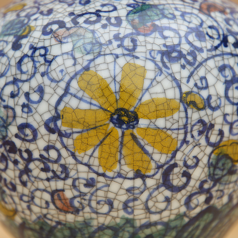 Jingdezhen ceramic is Chinese style of the ancients up hand - made vases handicraft furnishing articles home rich ancient frame adornment sitting room