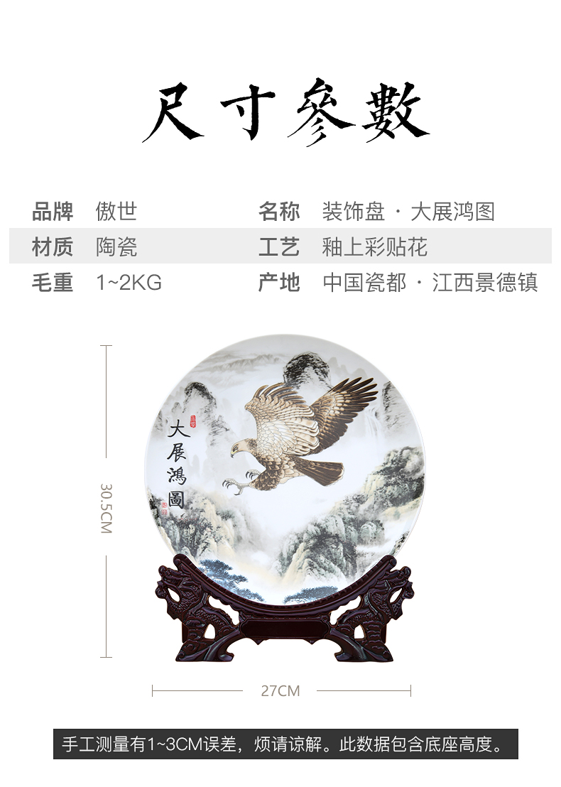 The Future decorative plate to industry