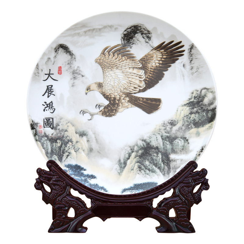The Future decorative plate to industry