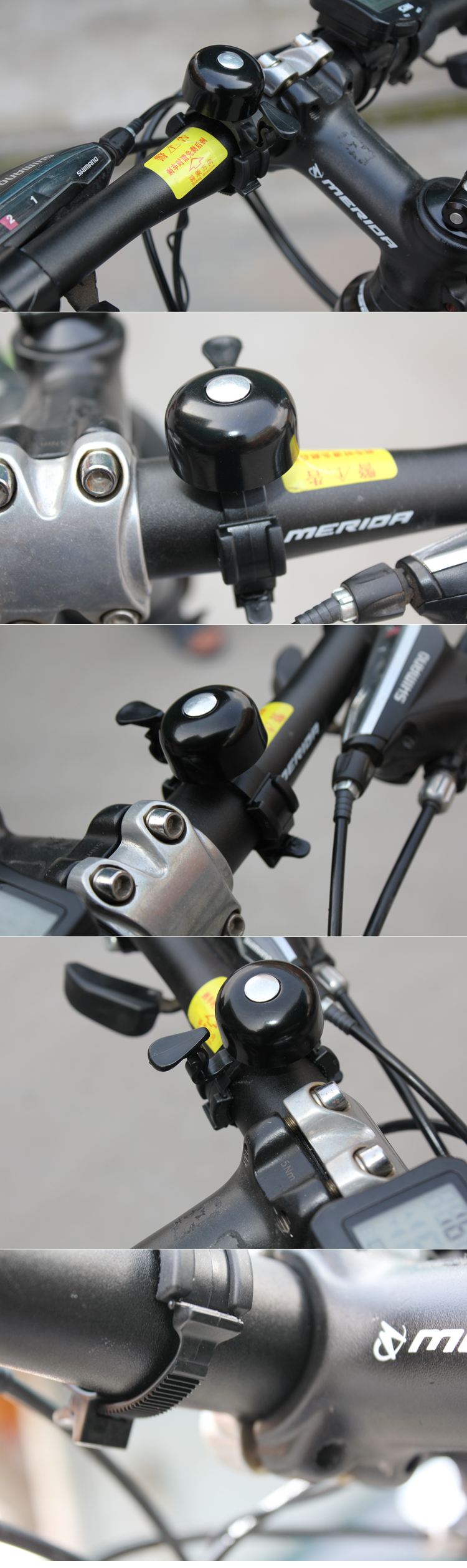 Sonnette de vélo sonnerie commune JAKROO - Ref 1451787 Image 9