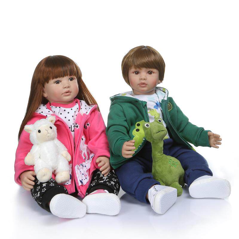 Girl Toys 3 Years Old Emulation Little Girl Long Hair Princess Doll Children's Festival Creative Gifts