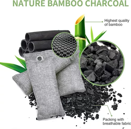 10pack Bamboo Curcoal Air Culearing Bag Accedated Aurcoal
