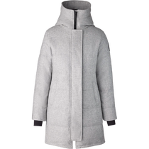 (New Product) CANADA GOOSE Canada Goose Shelburne Womens Black Label Wool Parka