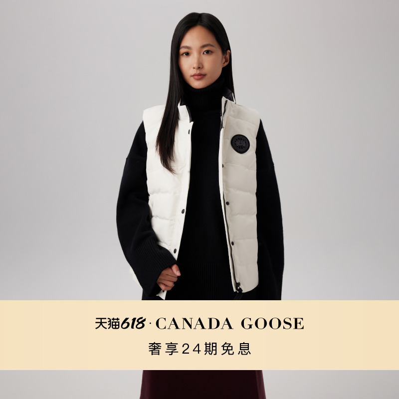 CANADA GOOSE カナダグース フリースタイル レディース ブラックレーベル ダウンベスト ビッググースベスト 2836LB