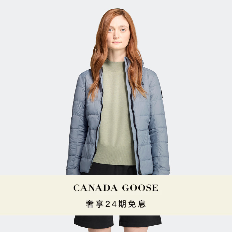 Canada Goose Abbott Women's Black Label down Hoodie down Jacket 2220lb