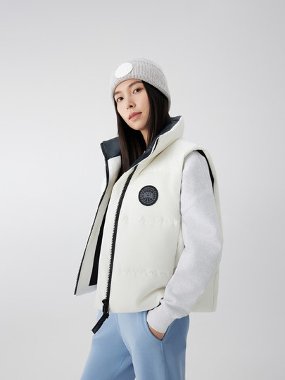 CANADA GOOSE加拿大鹅 Grandview 女士黑标短款羽绒马甲 2267WB