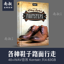 Boom Library Virtual Foley Artist Footsteps Shoe Walking Sampling Sound Effect