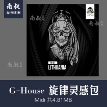 Vandalism Lithuania G House Melody Inspiration MIDI File Electroacoustic Arranger Sampling Bag