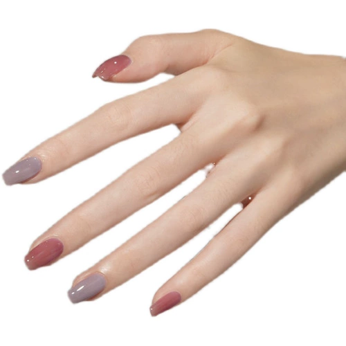 Летний нюдовый розовый лак для ногтей для ногтей, популярно в интернете