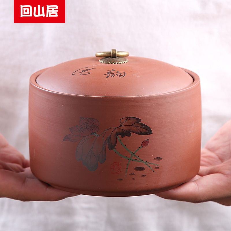 Back on ore violet arenaceous caddy fixings size ceramic tea sealed storage tanks and receives the purple clay tea boxes