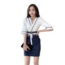 Health center work clothes womens foot bath and foot therapy technician work clothes sexy sauna massage foot bath work clothes bathing work clothes