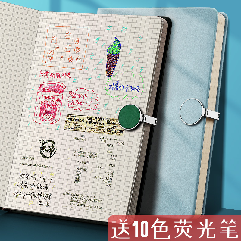 Grid Ben Bracelet Drawing box Benjins Wind Cuts Girl Hearts Diary a5 Plaid Ben carry-on children letdown Artistic Refined Notepad Hands Account Bennet Red Hand Ledger