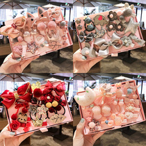  Childrens hairpin female Korean hair accessories Cute little girl headband Princess baby hairpin girls summer headdress clip