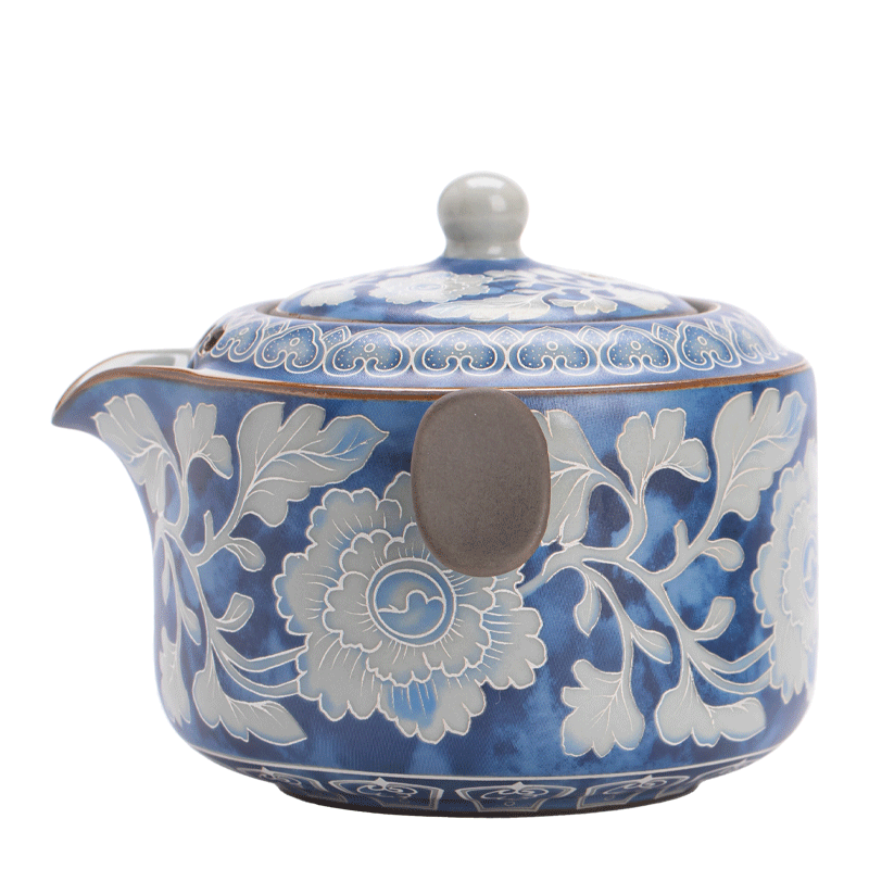 中国古美術・宋汝窯款天青釉銀口四方尊花瓶・工芸品・木箱付・文房具・風水開運・陶器 宋磁州窑绿釉刻花执壶仿古玩古董真品老货旧货出土老物件收藏摆件