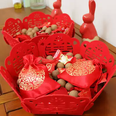 Wedding wedding supplies non-woven love candy set-up wedding room decoration